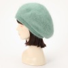 ミリーセヴァルセン 日本製 アンゴラブレンド ふんわりキラキラ 小顔ニット帽子