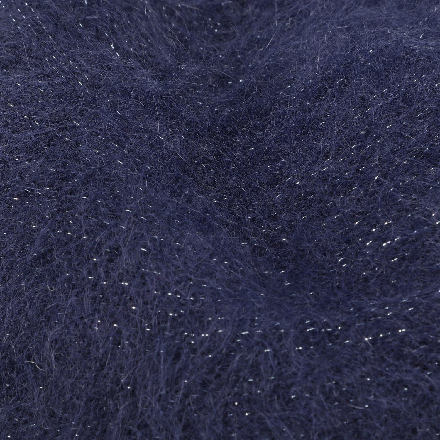 ミリーセヴァルセン 日本製 アンゴラブレンド ふんわりキラキラ 小顔ニット帽子