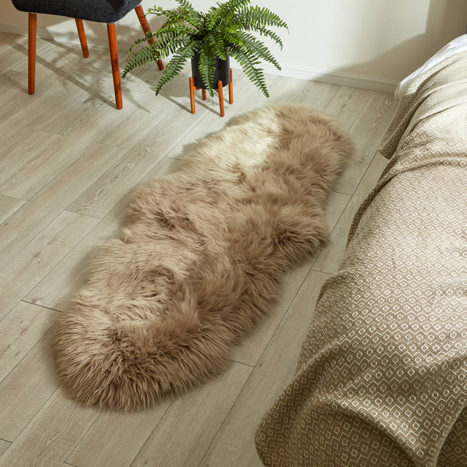 ＜２匹物＞モリリン ニュージーランド産 メリノムートン使用！ ムートンピース