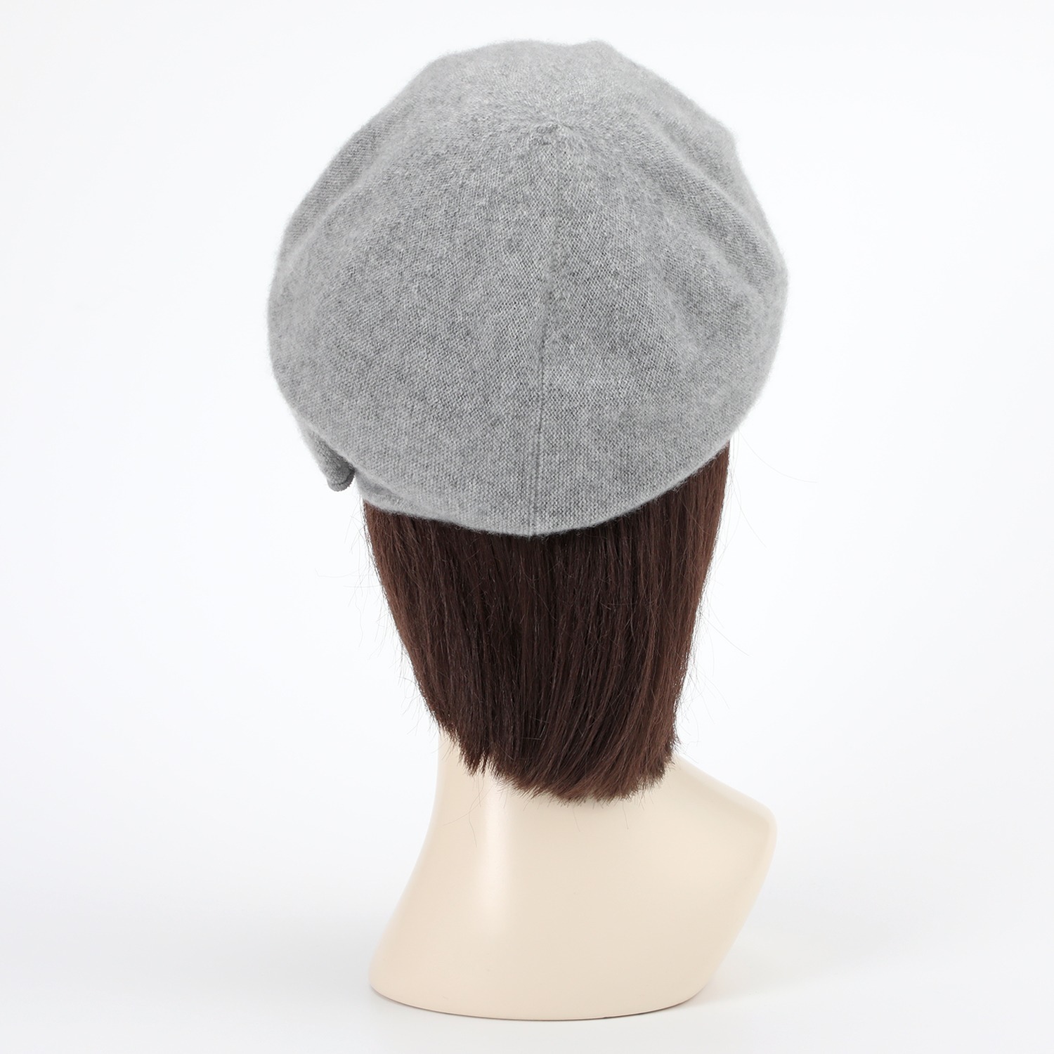 マキシン ベビーカシミヤ フード型ニット帽