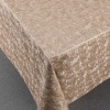 ＜１３０×２３０ｃｍ＞ローズ レザータッチ テーブルクロス 