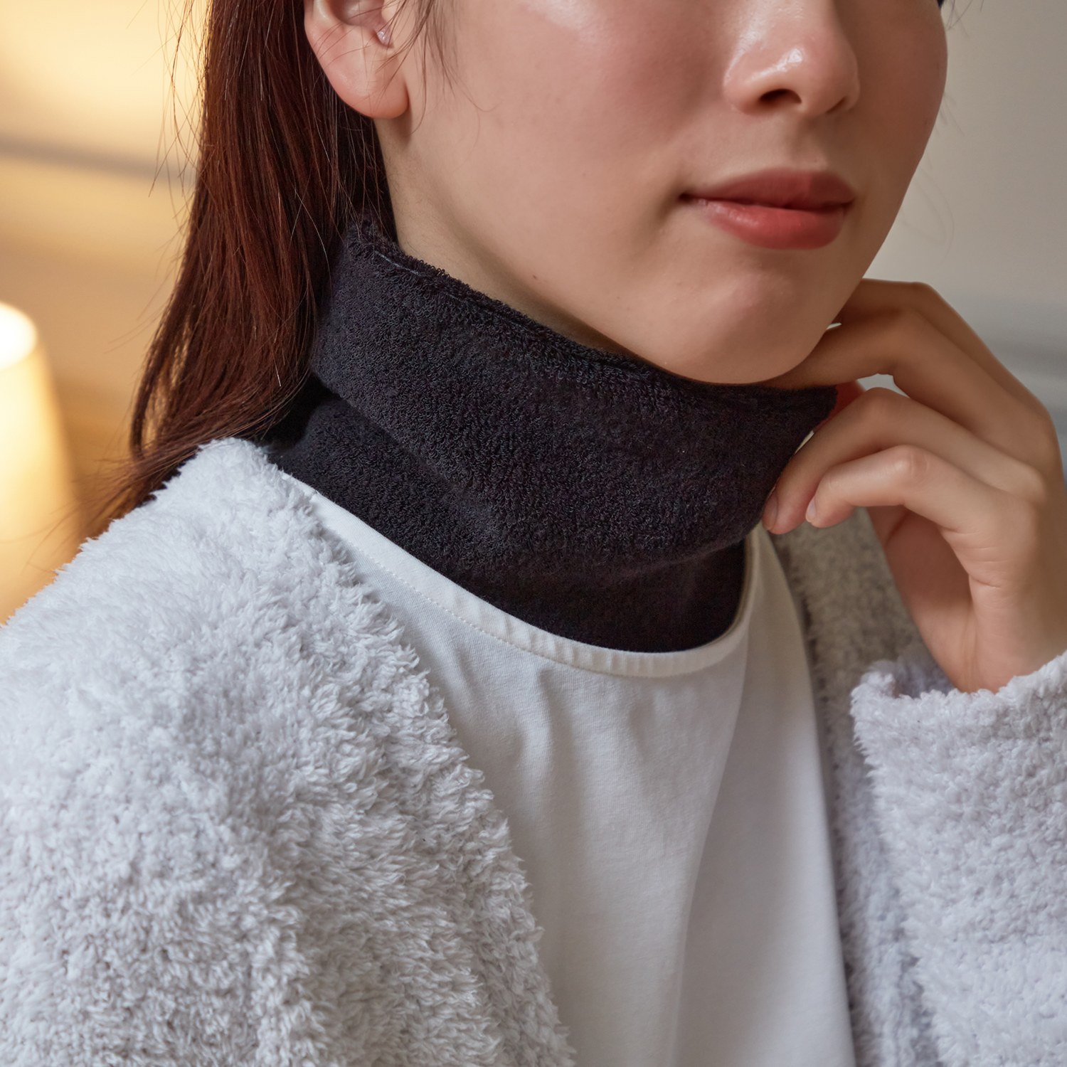 ミーテ ふんわり密着 ネックウォーマー