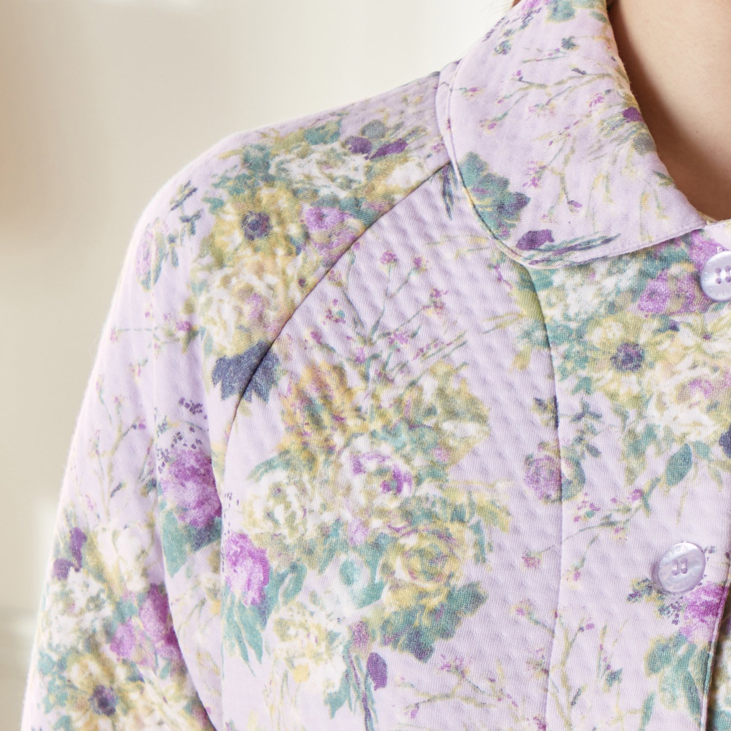 デザイナーズギルド コットン１００％　中わたニットキルト パジャマ