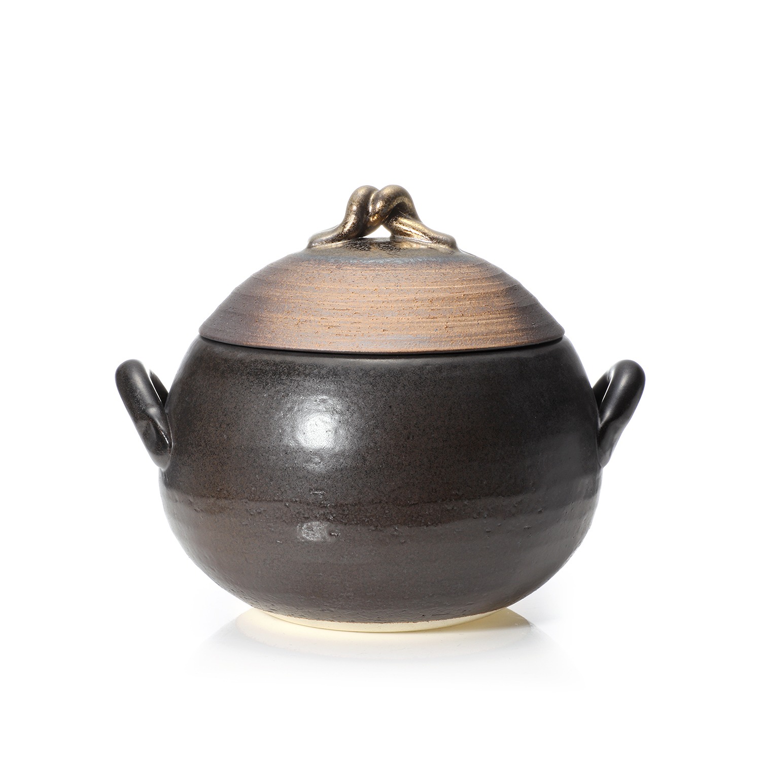 ＜２〜３合炊き＞
丸型フォルムで
お米がしっかり対流！
セラミックコーティング
萬古焼ごはん土鍋