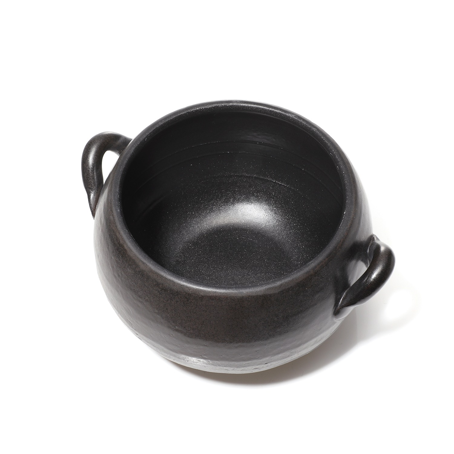 ＜２〜３合炊き＞
丸型フォルムで
お米がしっかり対流！
セラミックコーティング
萬古焼ごはん土鍋