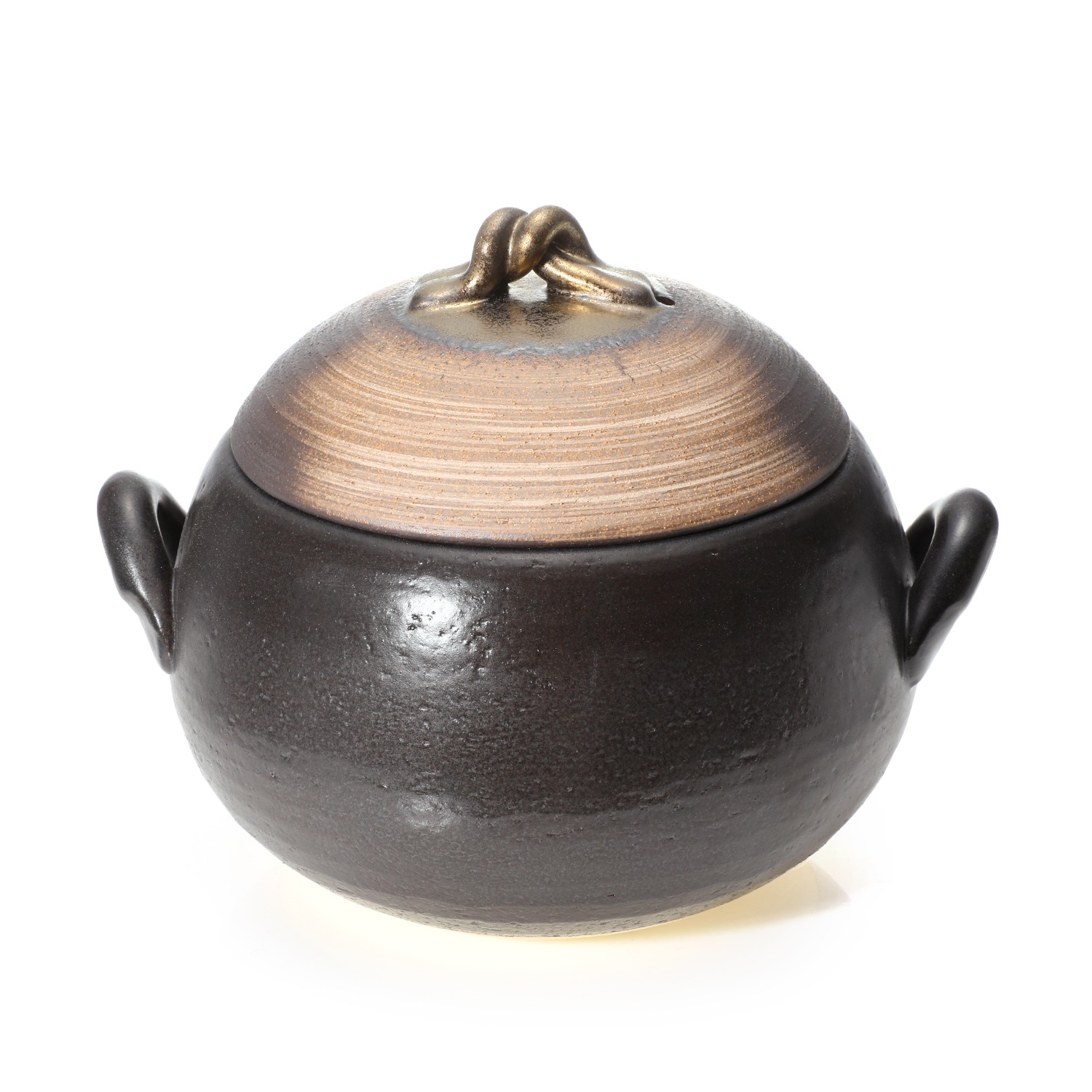 ＜３〜５合炊き＞
丸型フォルムで
お米がしっかり対流！
セラミックコーティング
萬古焼ごはん土鍋