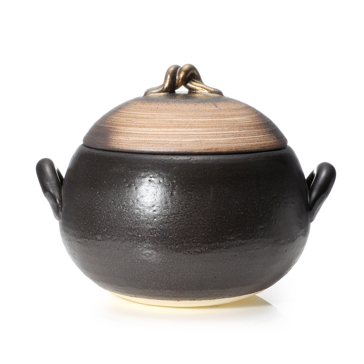 ＜３〜５合炊き＞
丸型フォルムで
お米がしっかり対流！
セラミックコーティング
萬古焼ごはん土鍋