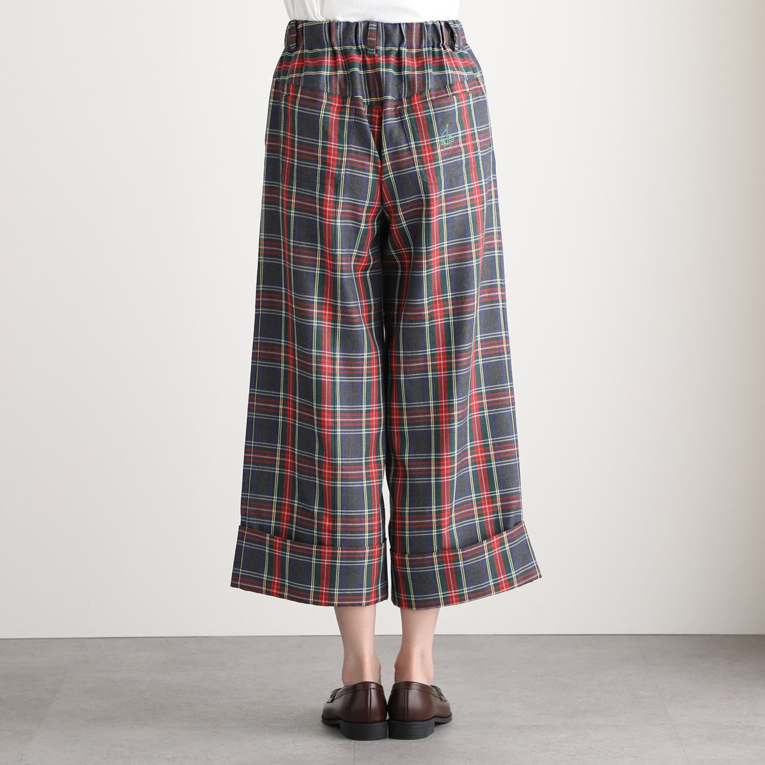 ハヤマ　ブリーズ 裾ダブル パンツ