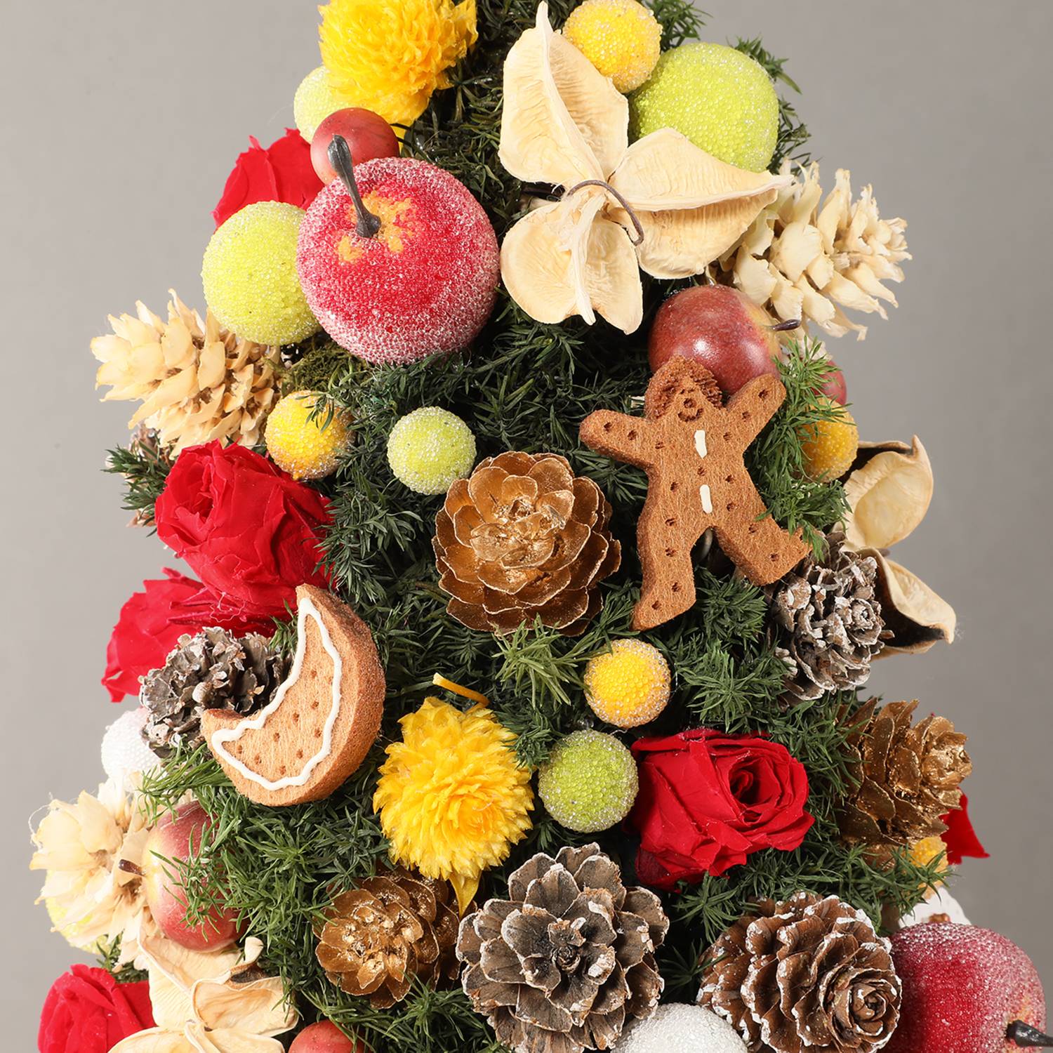 ＧＩＮＺＡ ＳＯＢＩ　ＦＬＯＷＥＲＳ プリザーブドフラワー クリスマスツリー大 “ネビュラ” 