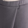 タミ・ブラーマ 極上の肌あたり 裏起毛ジャージー ラップ風デザイン スカート
