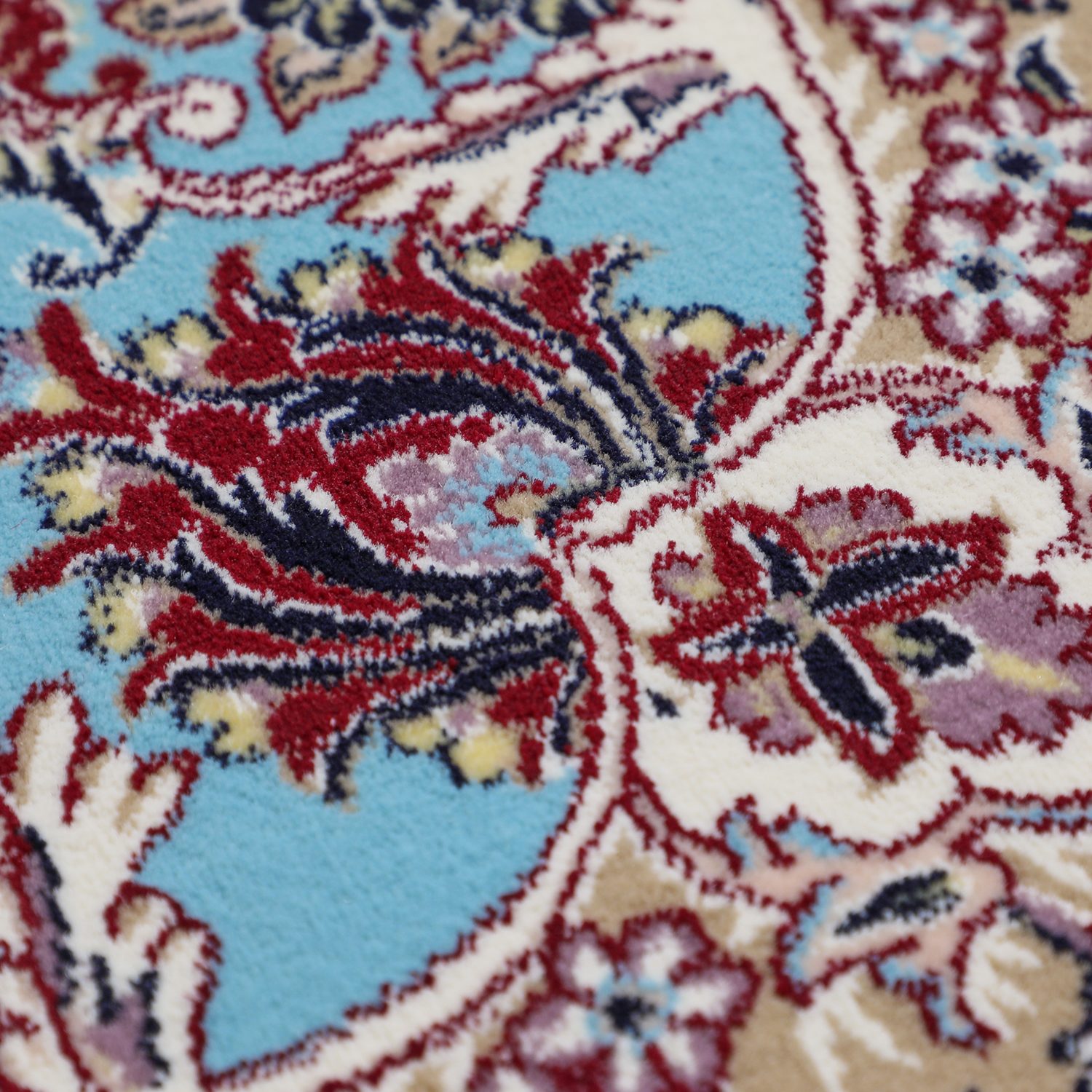 ＜８０×１４０ｃｍ＞エジプト製 ウィルトン織 高密度 ペルシャンデザイン カーペット “ロイヤルタピス” 