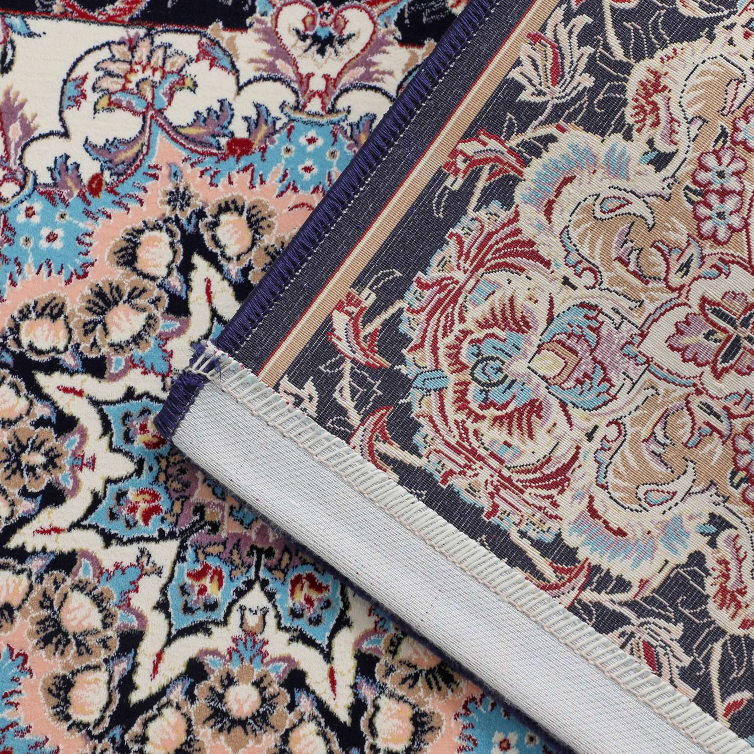 ＜８０×１４０ｃｍ＞エジプト製 ウィルトン織 高密度 ペルシャンデザイン カーペット “ロイヤルタピス” 