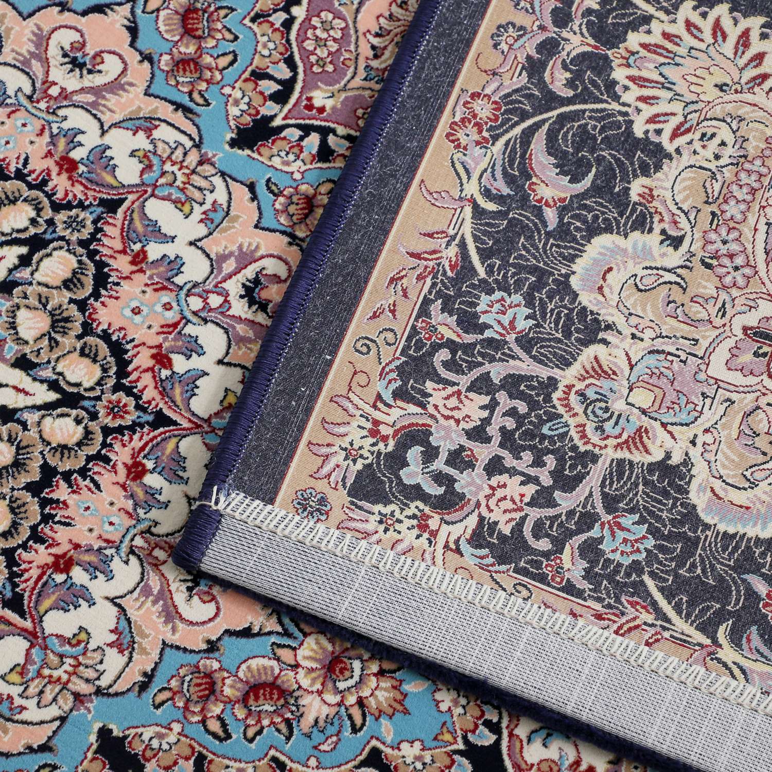 ＜２００×２５０ｃｍ＞エジプト製 ウィルトン織 高密度 ペルシャンデザイン カーペット “ロイヤルタピス” 