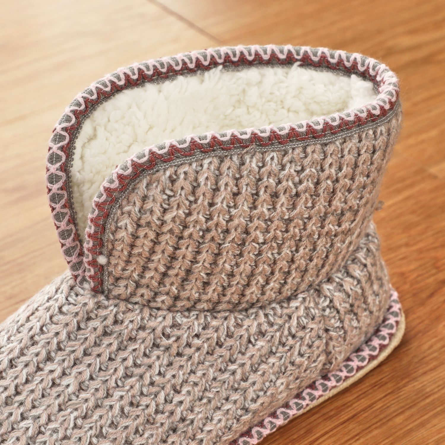 モリリン モコモコルームブーツ＆ レッグウォーマーセット