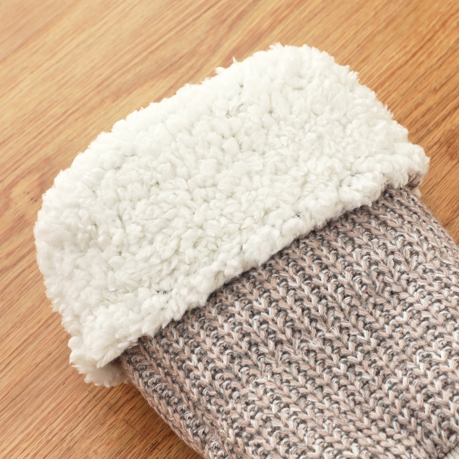 モリリン モコモコルームブーツ＆ レッグウォーマーセット