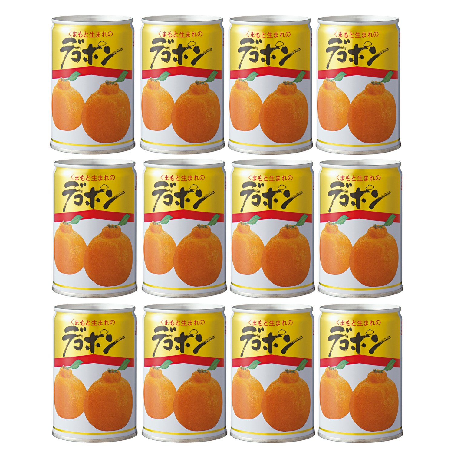＜１２缶＞ 甘くてジューシー！ 熊本県産　デコポン缶詰