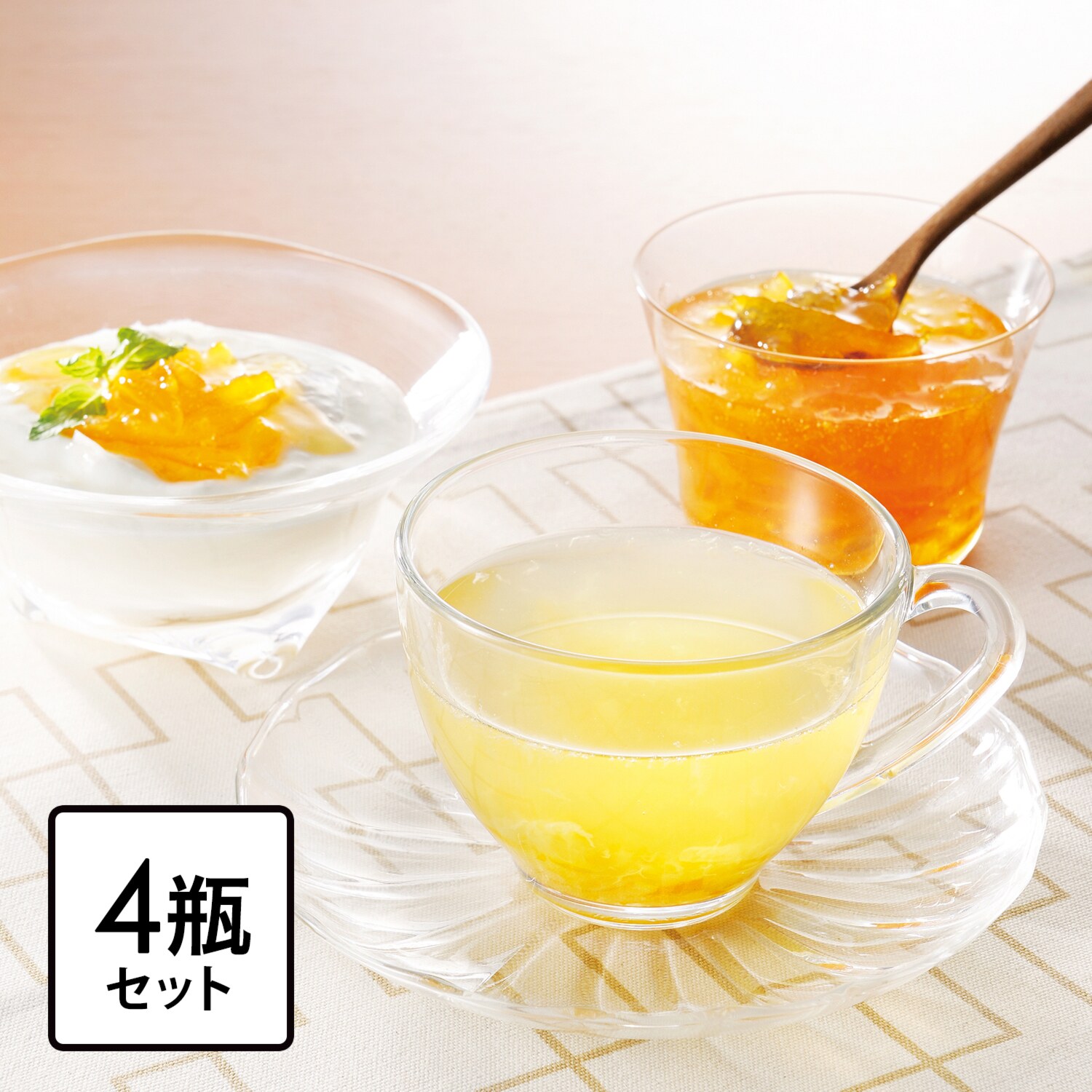 ＜４瓶＞韓国高興産 柚子茶
