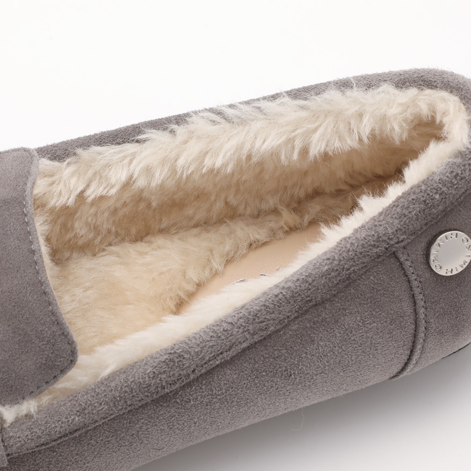 卑弥呼 シープレザー ふわふわモカシン