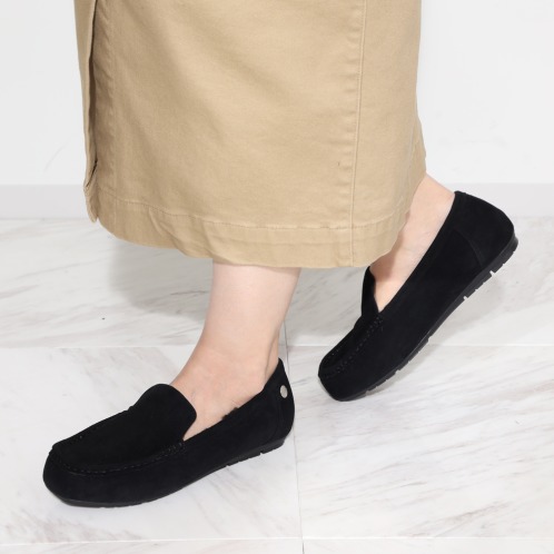 卑弥呼 シープレザー ふわふわモカシン