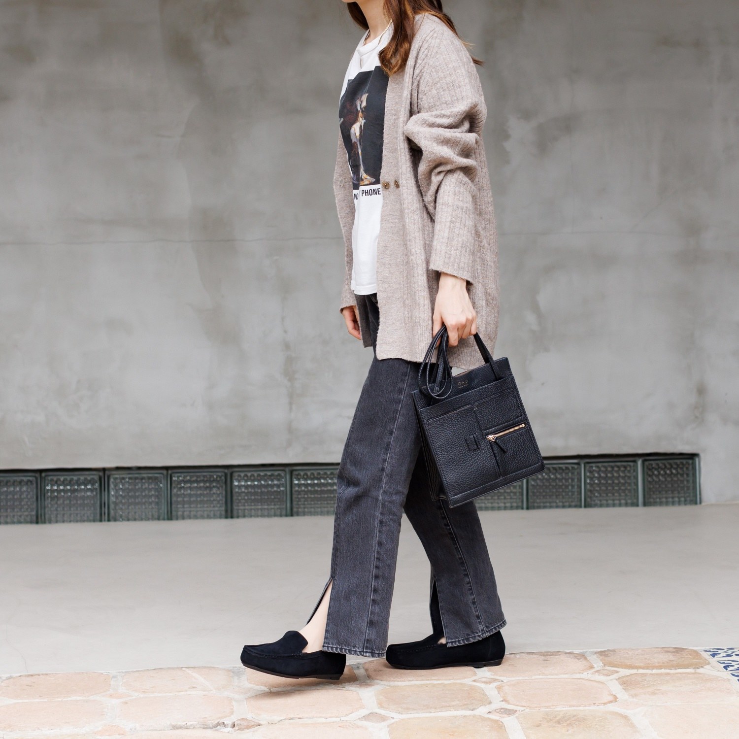 卑弥呼 シープレザー ふわふわモカシン