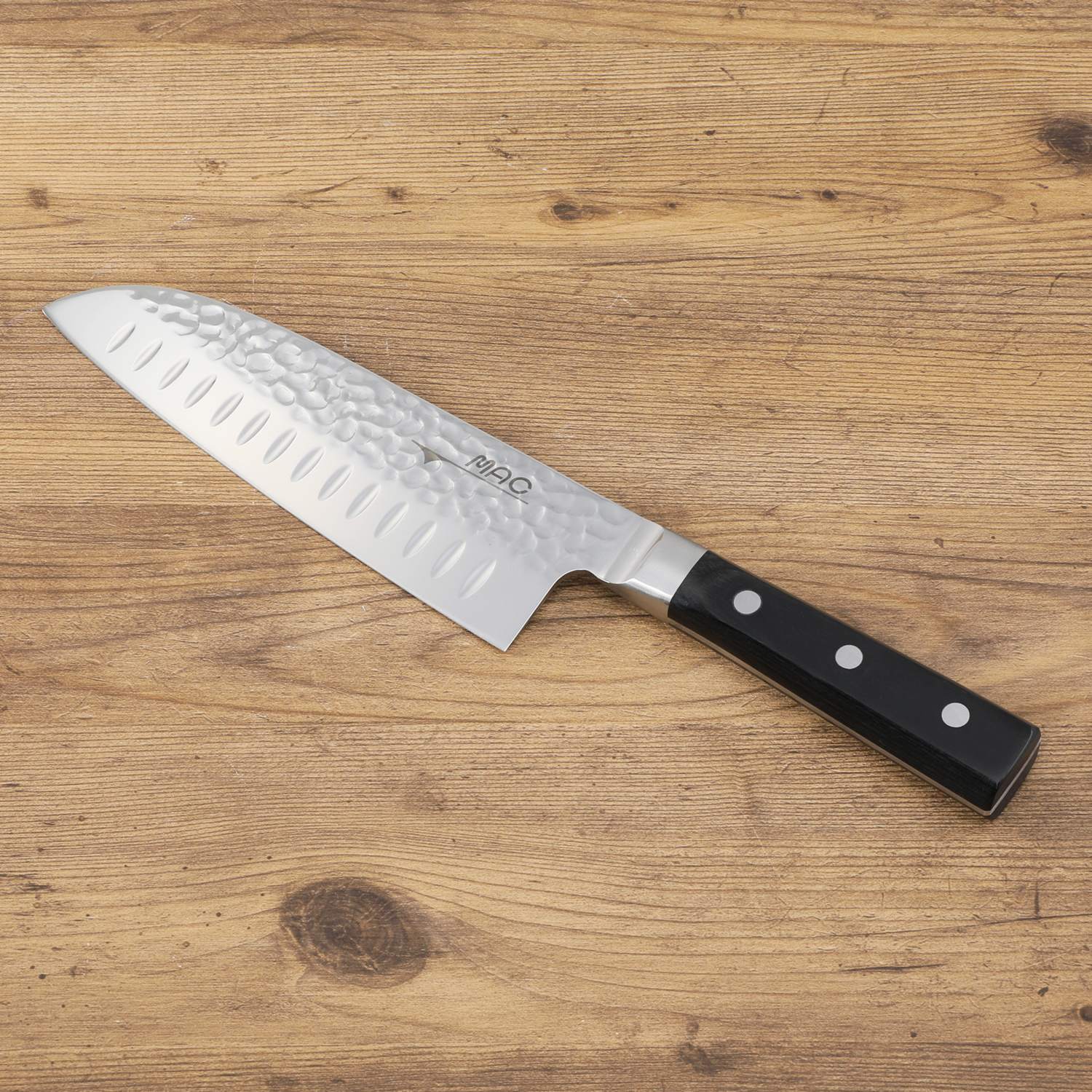 マック 職人の技が光る！ 和洋ハイブリッド 三徳包丁＆ロールシャープナーセット