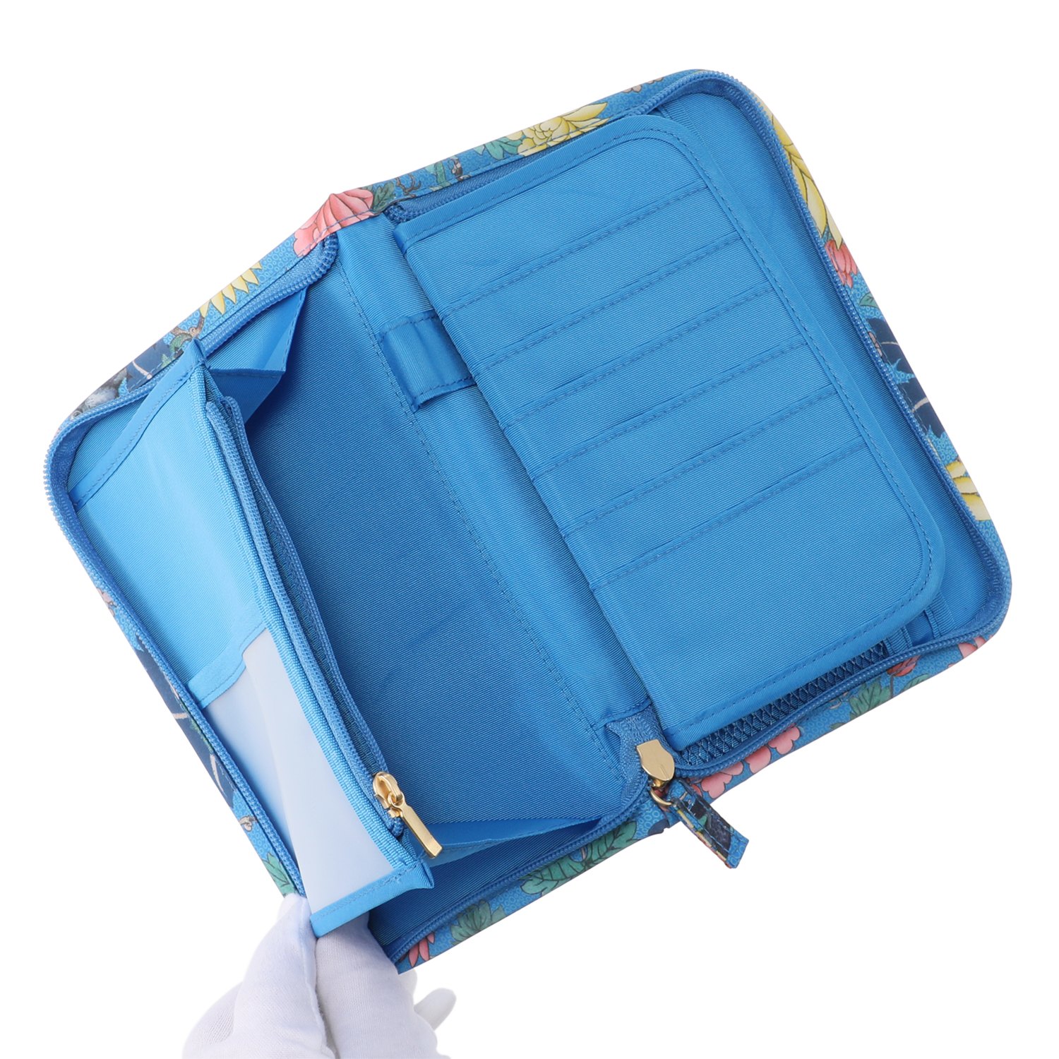 “ウェッジウッド 　ワンダーラスト” お薬手帳マルチケース＆ コインパスケース