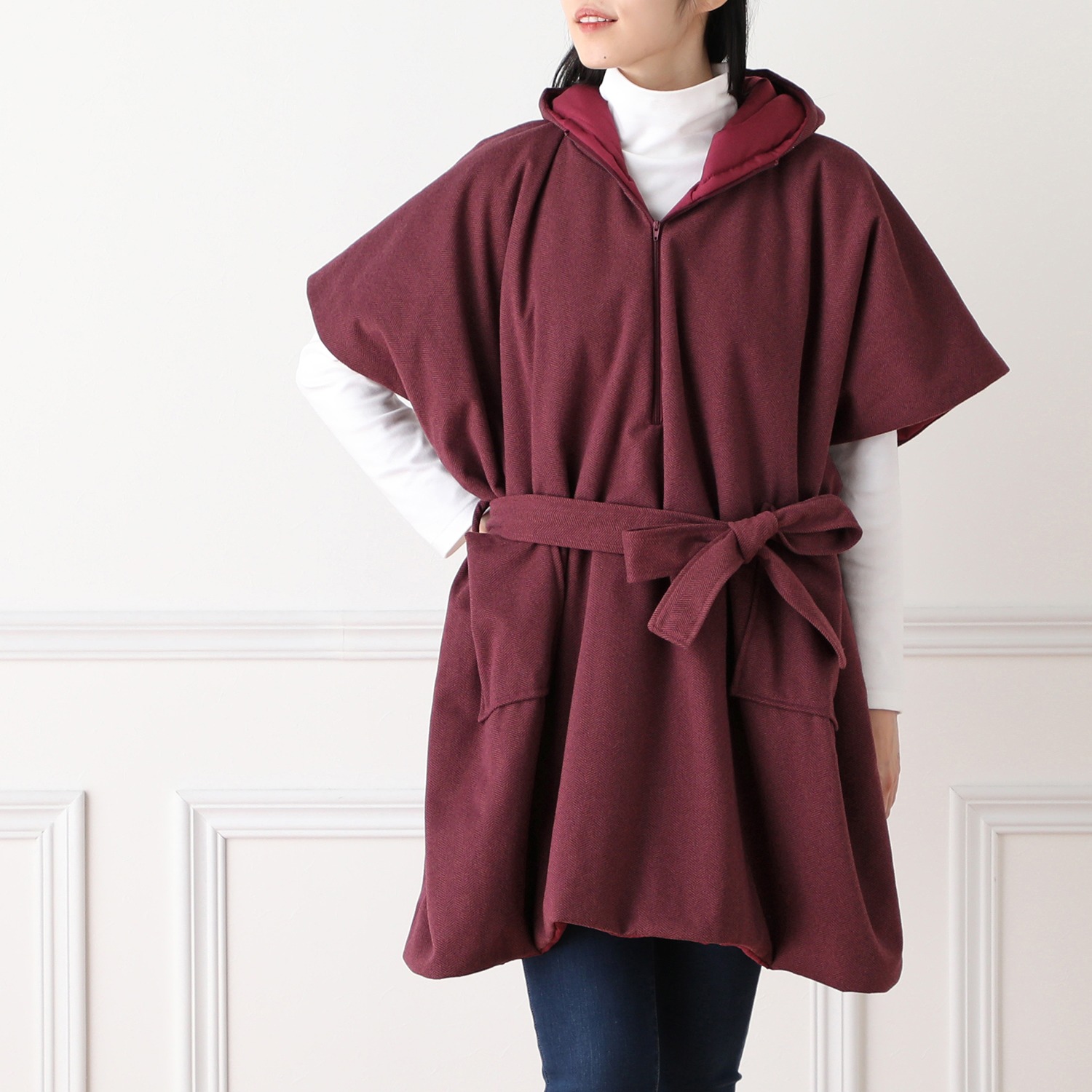 モノコト 全面中綿の三層構造で 暖かく、動きやすい！ あったか忍者ウォーミー