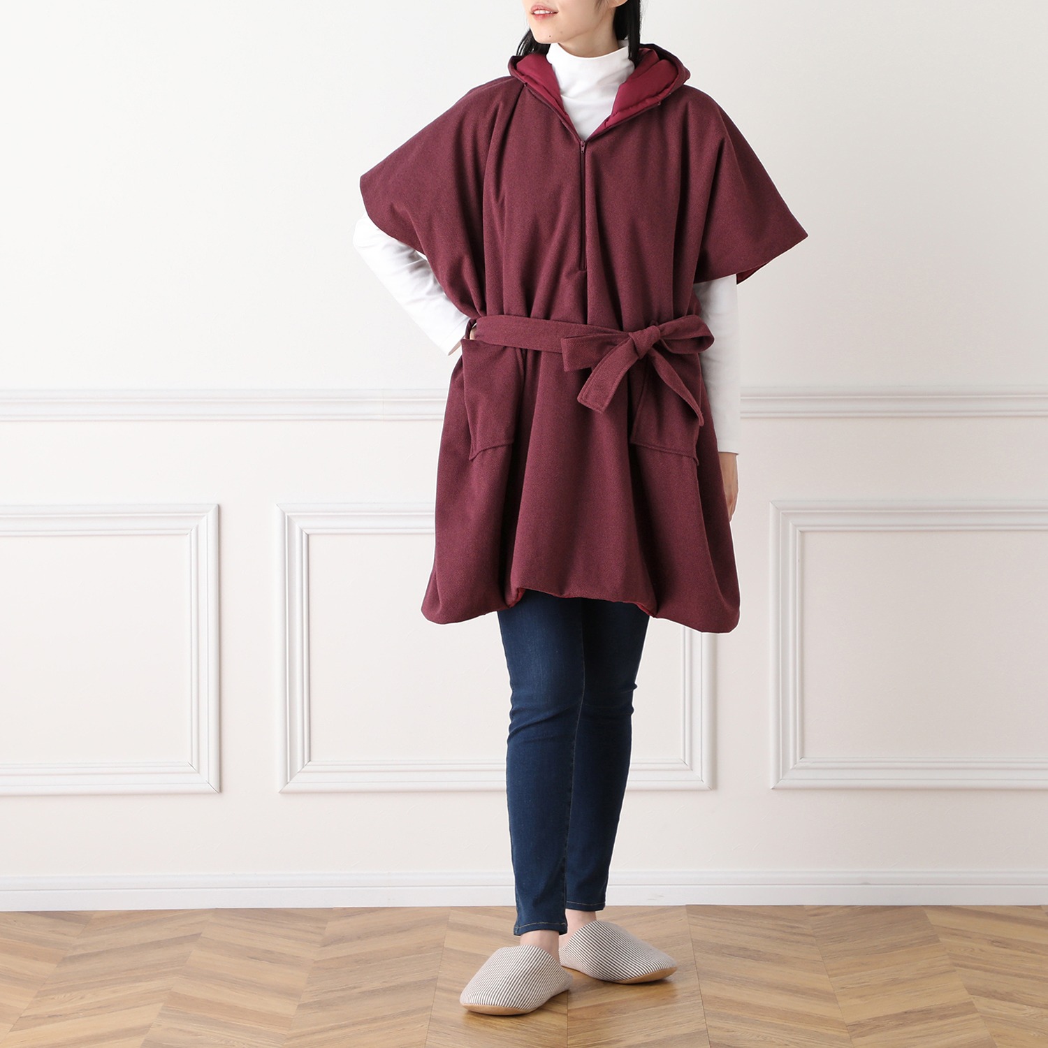 モノコト 全面中綿の三層構造で 暖かく、動きやすい！ あったか忍者ウォーミー