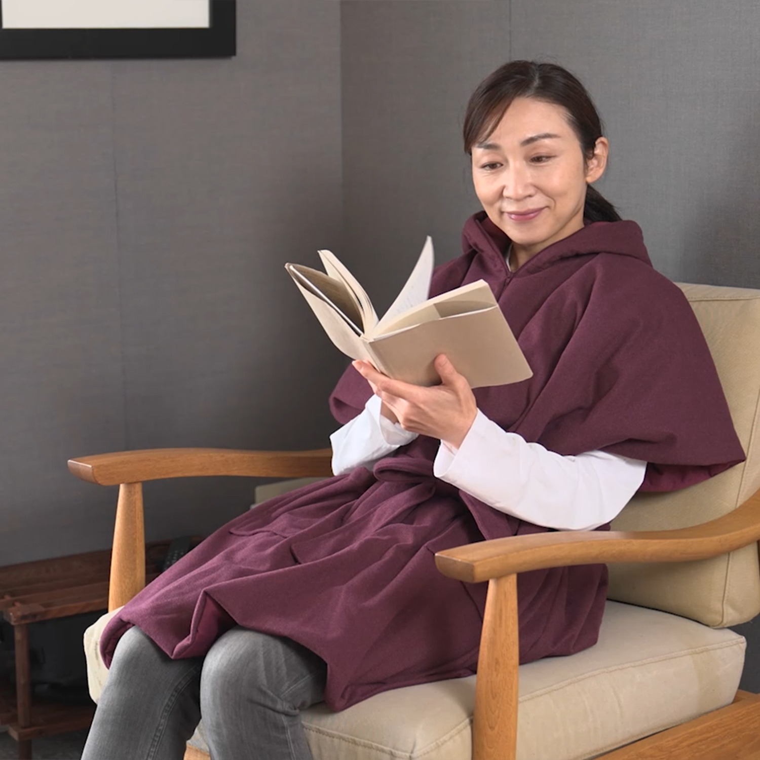 モノコト 全面中綿の三層構造で 暖かく、動きやすい！ あったか忍者ウォーミー