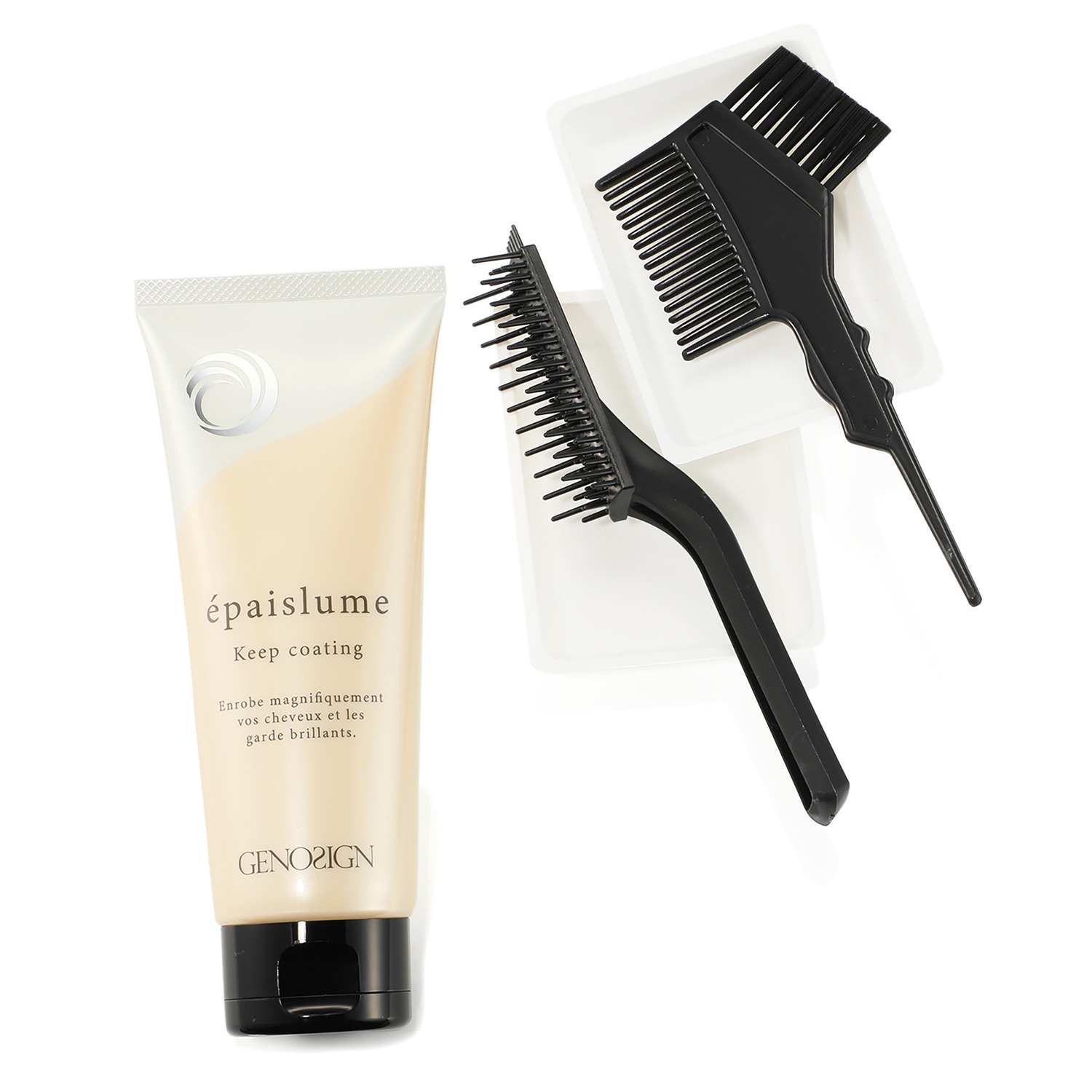 ジェノサイン 髪にツヤを与える！ エペリューム キープコーティング クリア （染毛料）