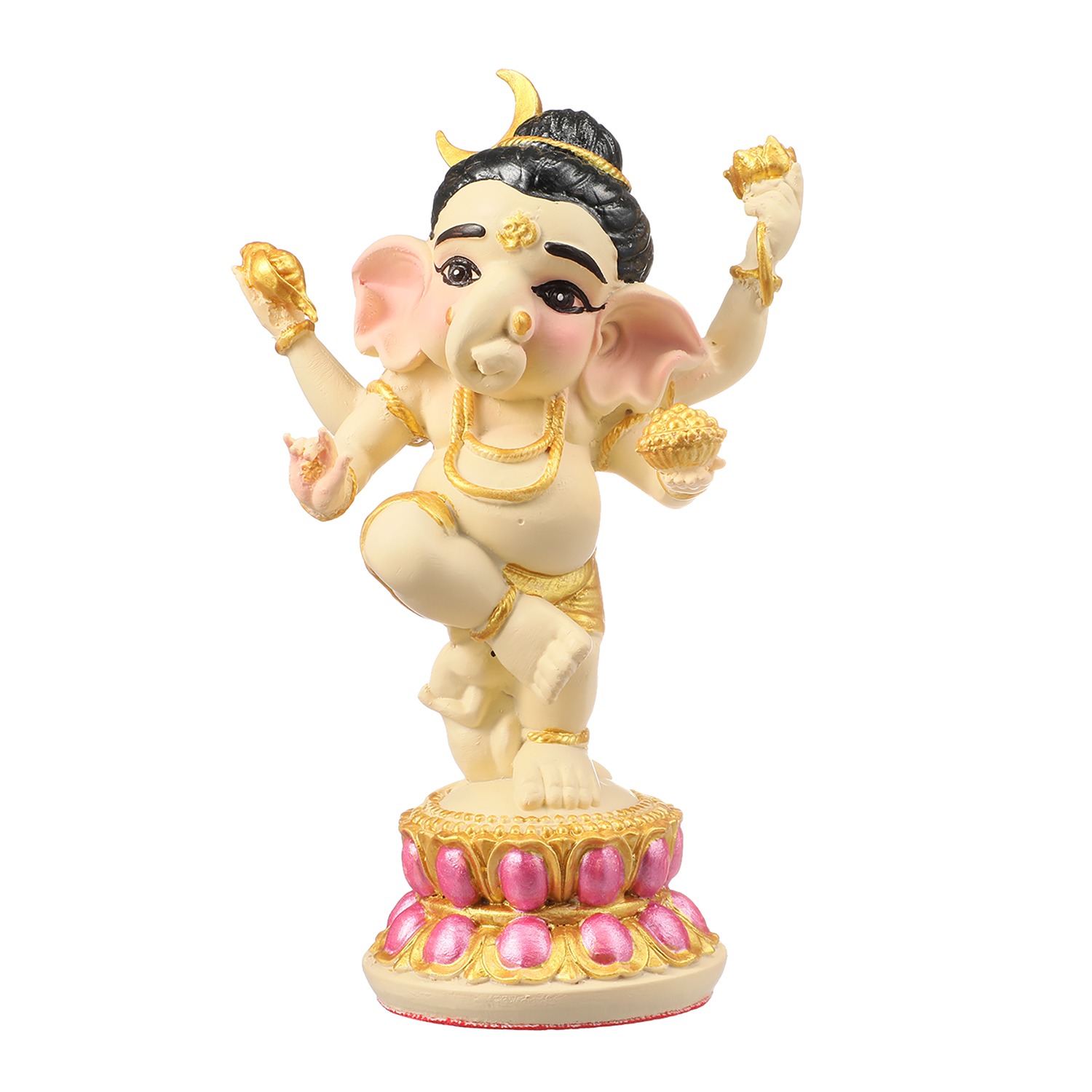 プラピカネ ＜伝説のベイビーピカネ像＞ 踊る！ 莫大な金財と成功の神様 〜迎運〜