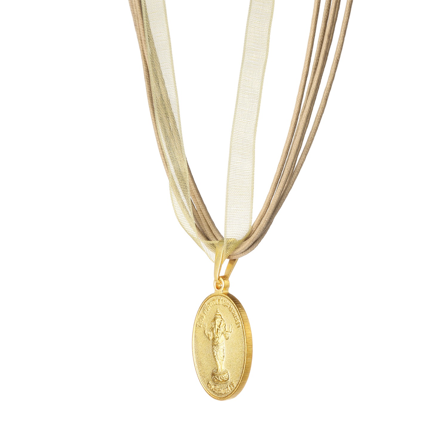 プラピカネ ペンダント 立像ピカネ これぞ！金運神社、到来！ ＜莫大な金財・成就・健康・家族＞ 〜ホイクワン記念メダル〜