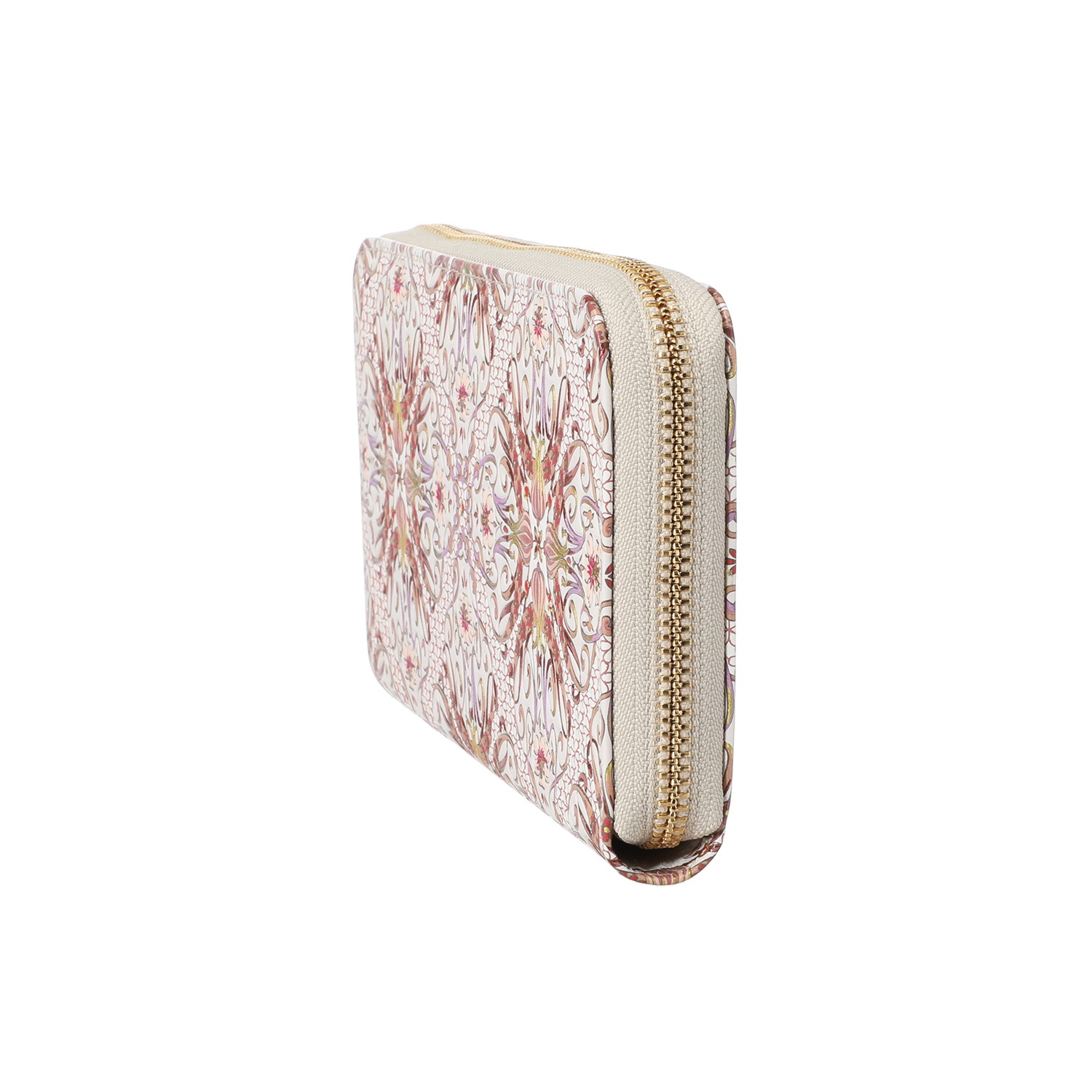 浅草文庫 牛革 ラウンドファスナー長財布 ＜アールヌーボー＞