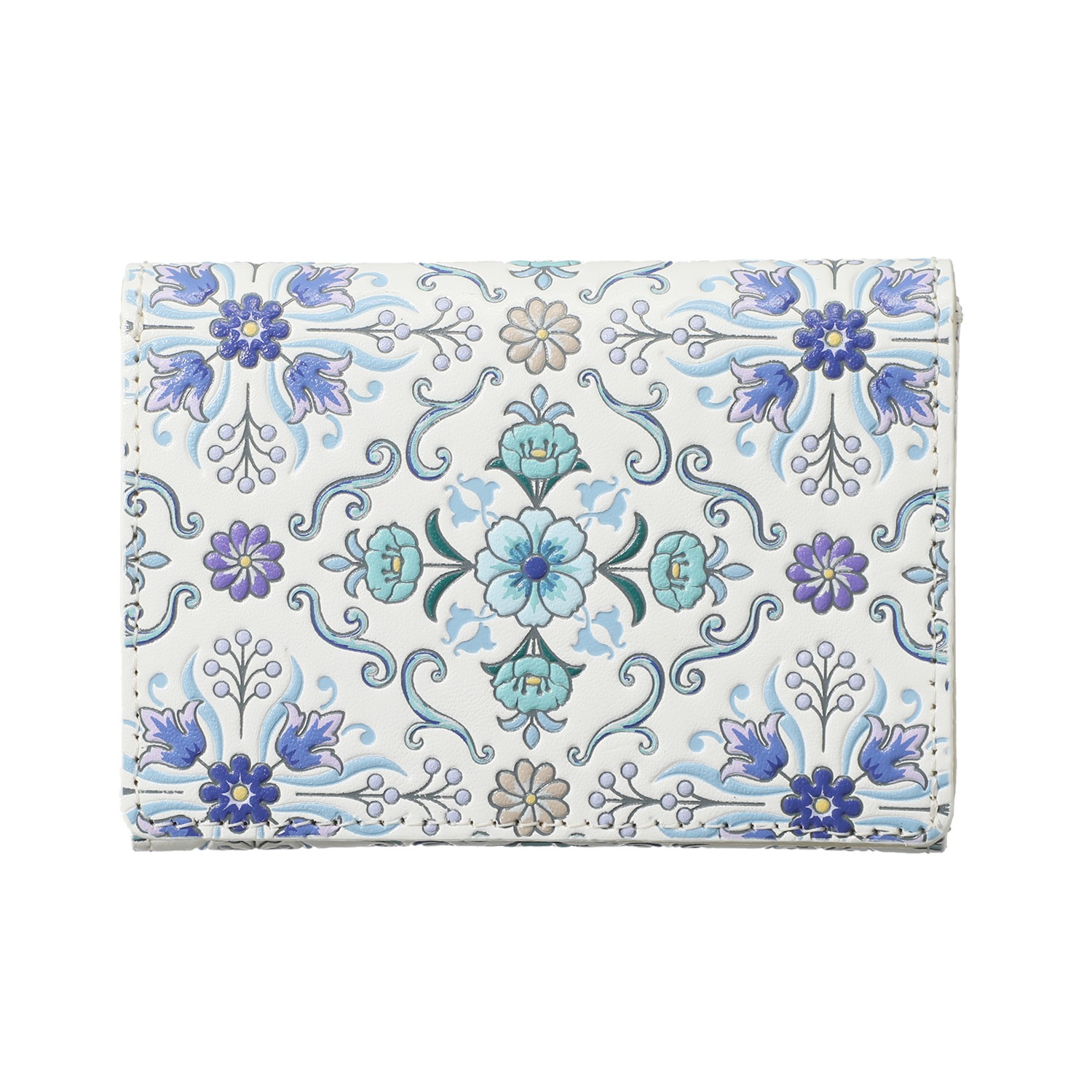 浅草文庫 牛革 三つ折り財布