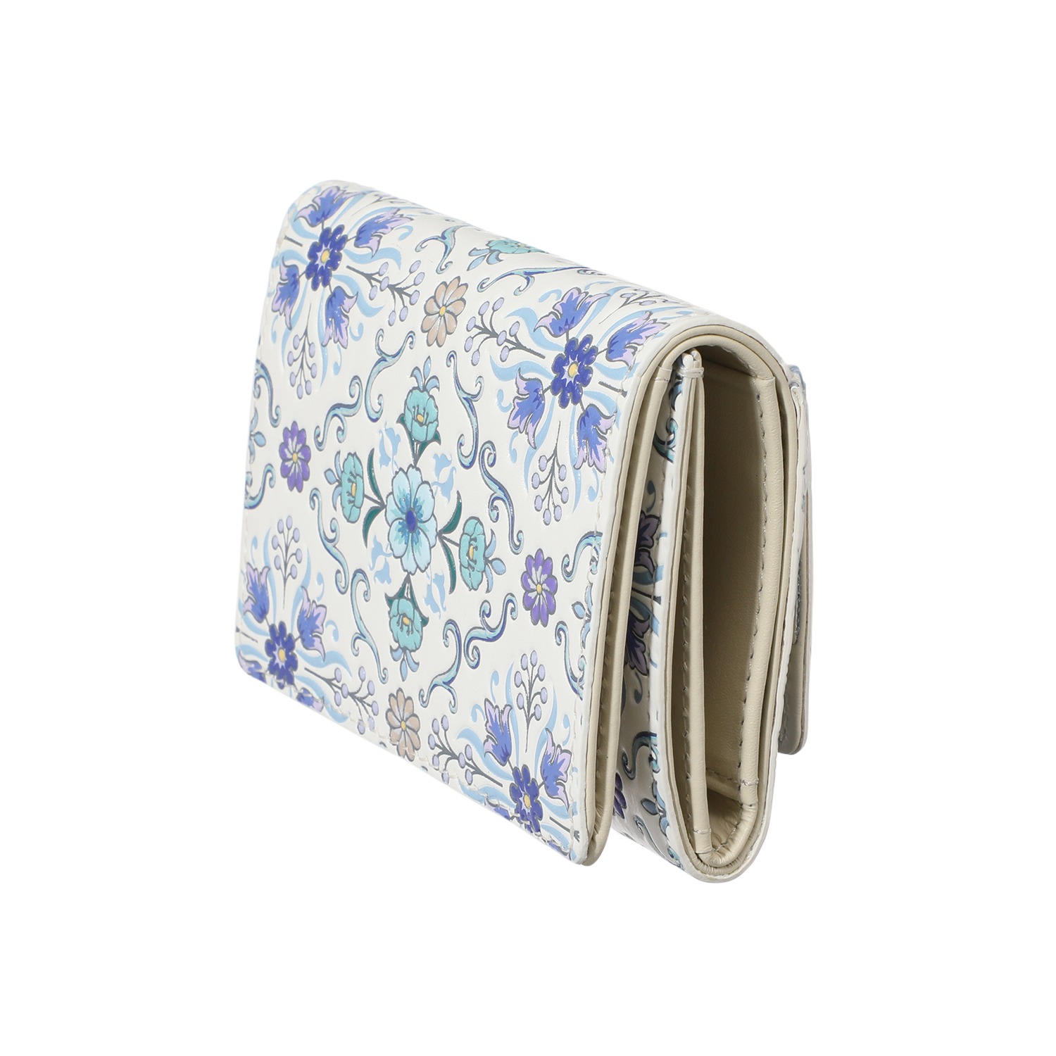 浅草文庫 牛革 三つ折り財布