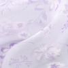 シルク１００％ 花柄 型染めスカーフ
