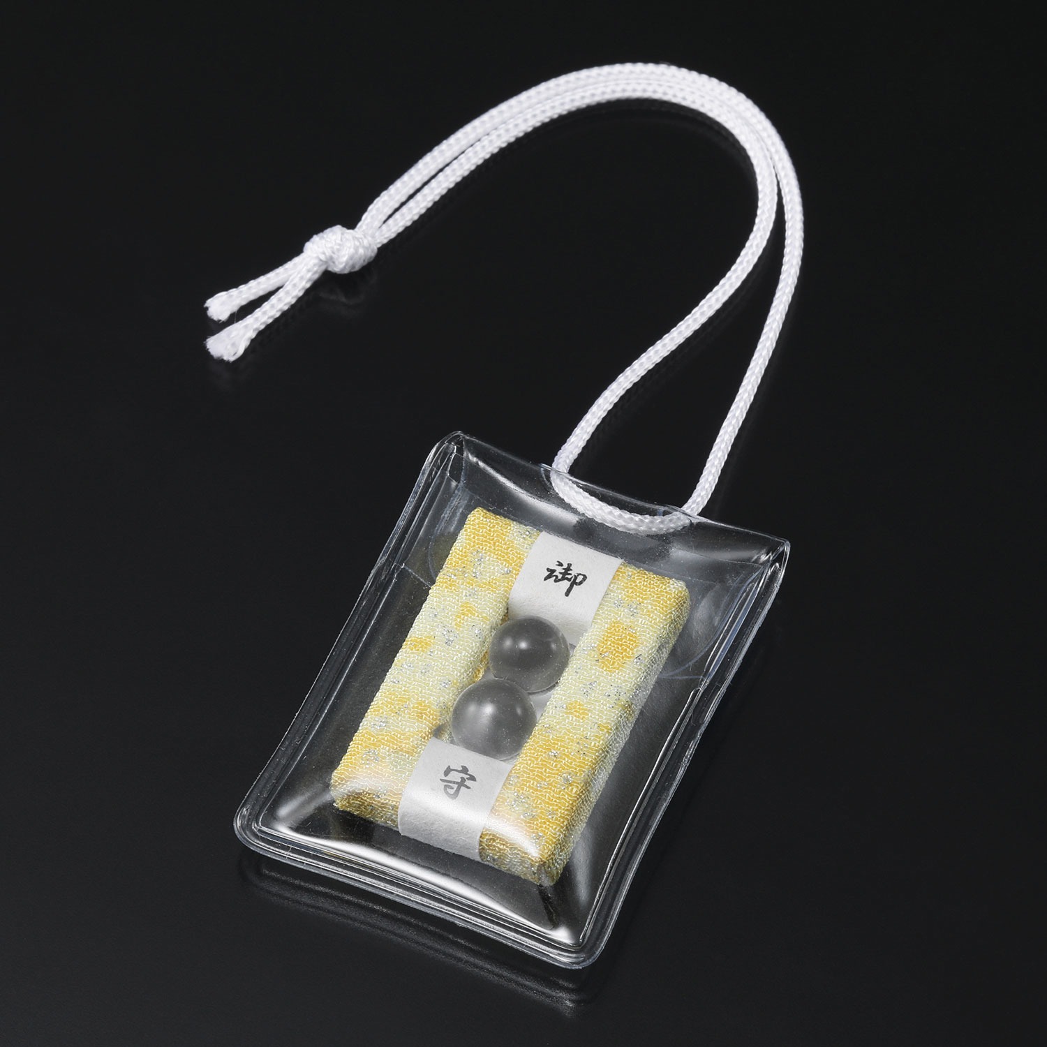 貴煌 天然水晶 運気向上を願う お守り “水流寶珠”