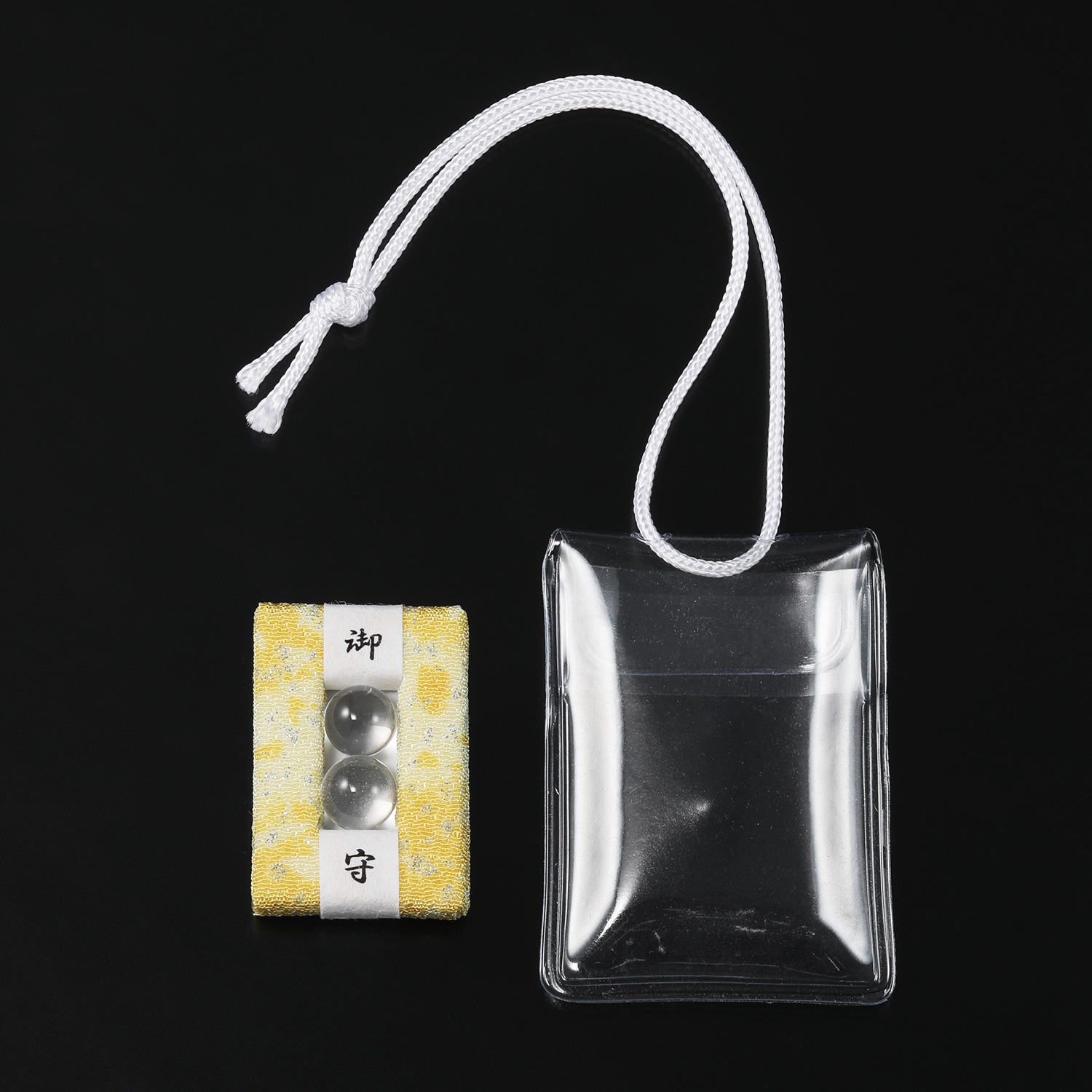 貴煌 天然水晶 運気向上を願う お守り “水流寶珠”