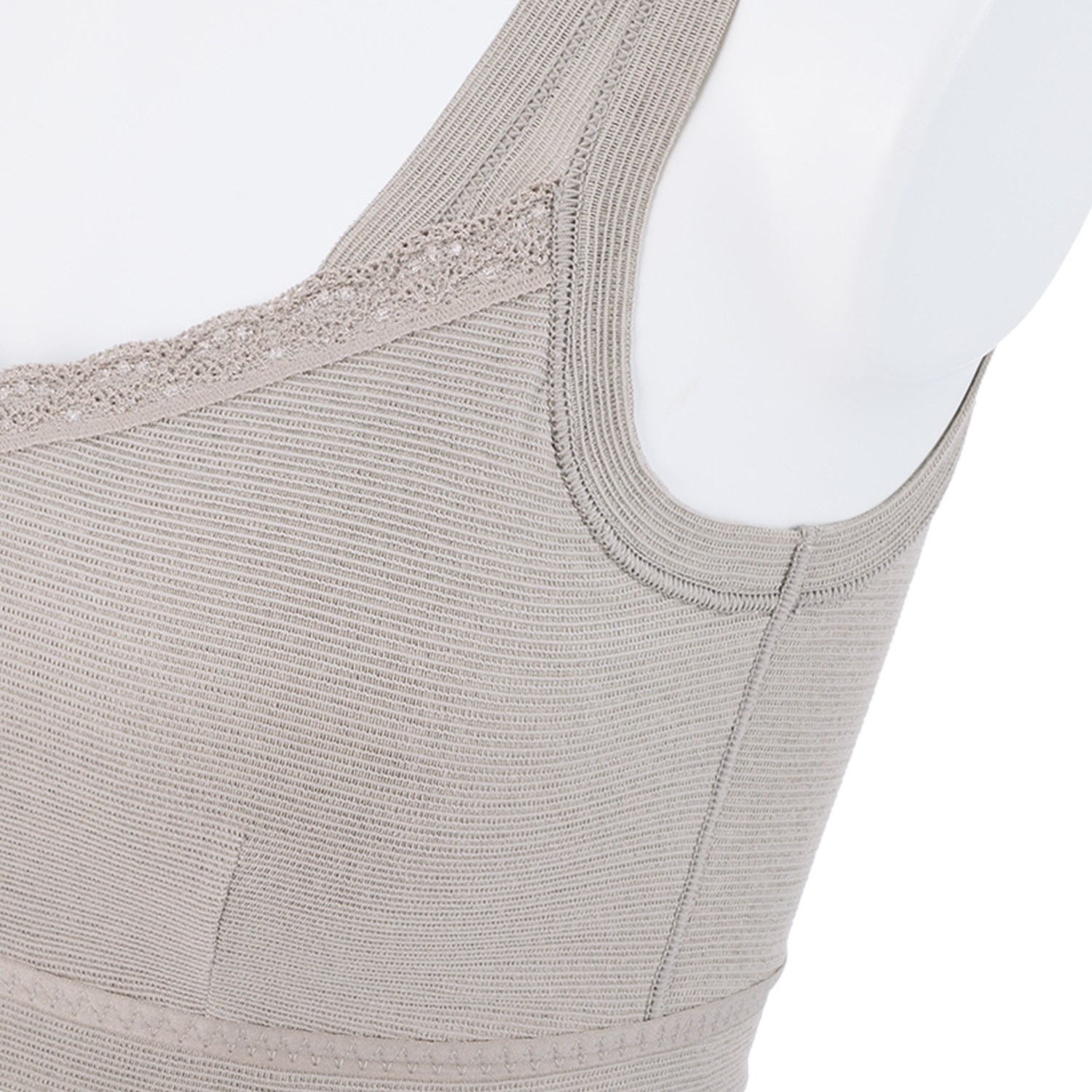 丸福ガーゼ 吸水速乾・抗菌防臭 綿モダール混 ノンワイヤーブラジャー ２枚セット