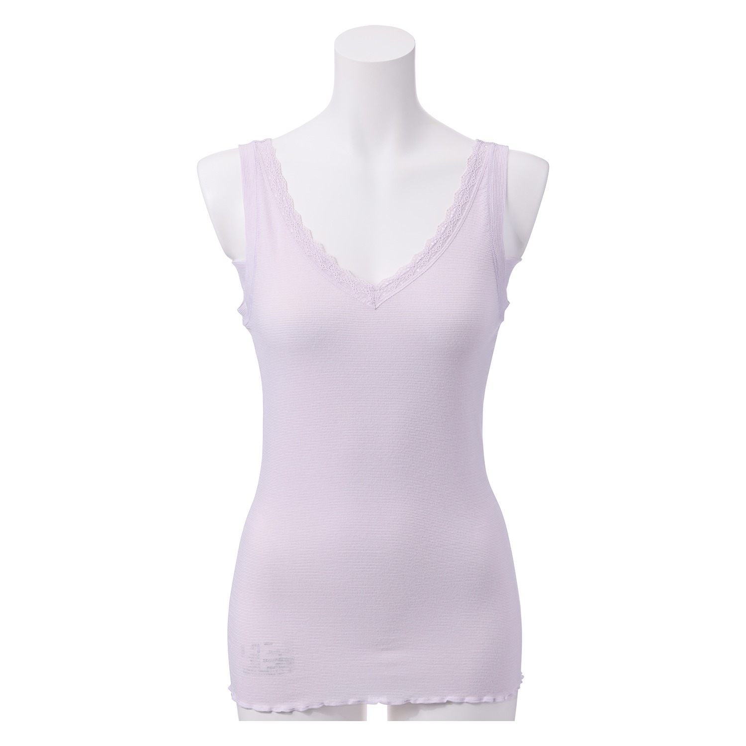 丸福ガーゼ 吸水速乾・抗菌防臭 綿モダール混 汗取り付 ２ウェイタンクトップ ２枚セット