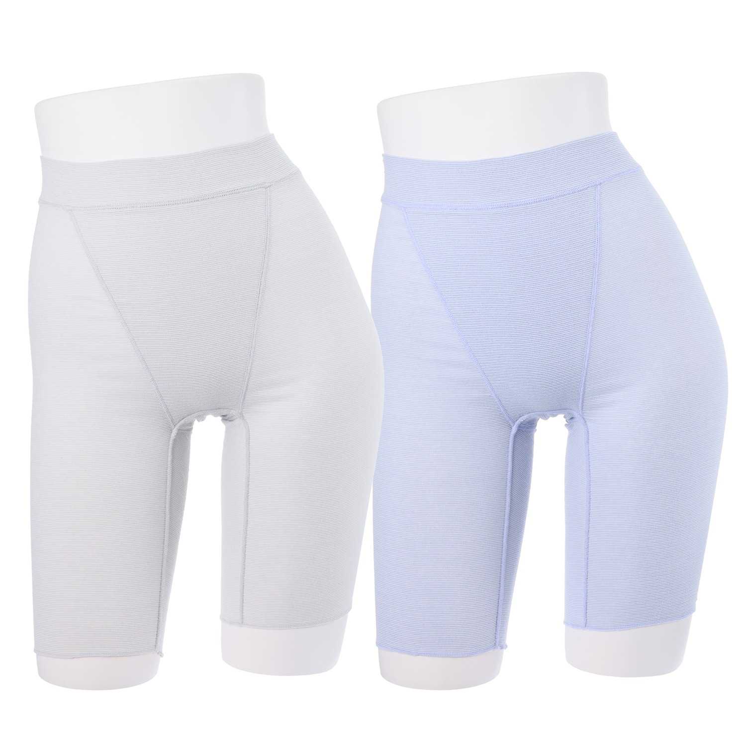 丸福ガーゼ 吸水速乾・抗菌防臭 綿モダール混 三分丈ショーツ２枚セット