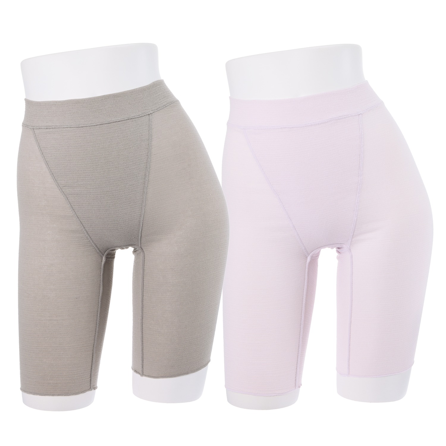 丸福ガーゼ 吸水速乾・抗菌防臭 綿モダール混 三分丈ショーツ２枚セット