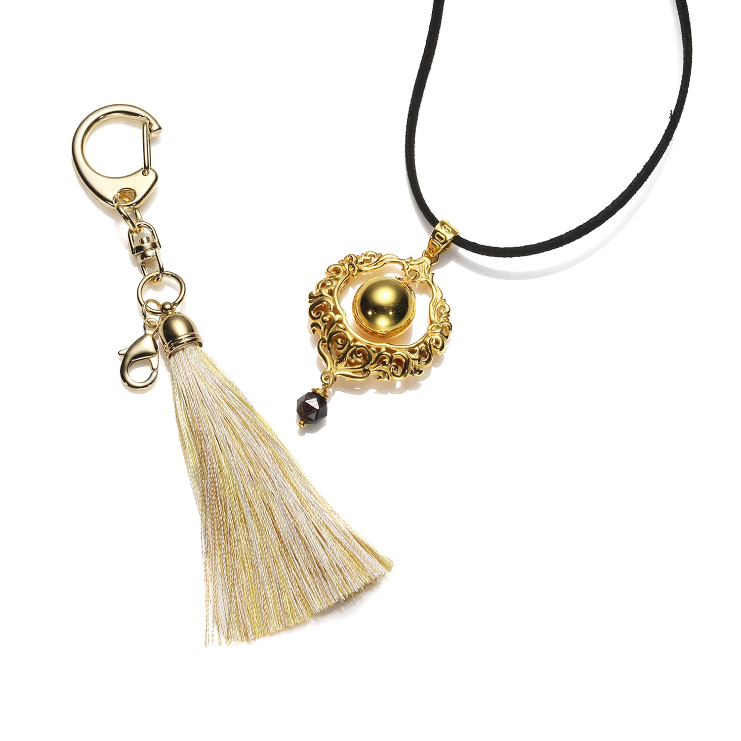 ガムランボール コードペンダント ＜金財万倍・強運＞ 〜招福・繁栄・ ご利益・良縁結び〜