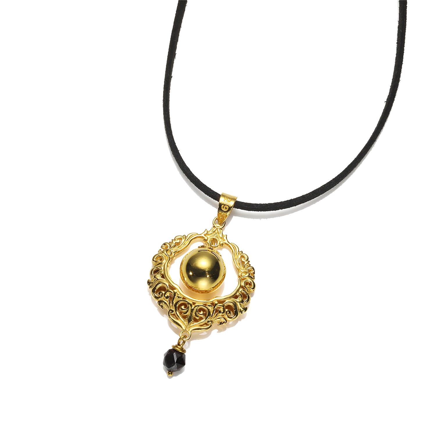 ガムランボール コードペンダント ＜金財万倍・強運＞ 〜招福・繁栄・ ご利益・良縁結び〜