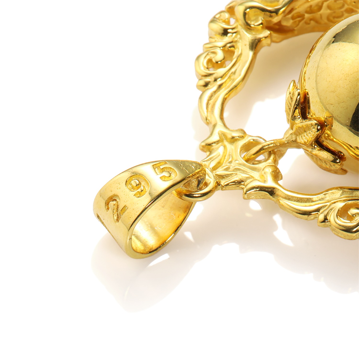 ガムランボール コードペンダント ＜金財万倍・強運＞ 〜招福・繁栄・ ご利益・良縁結び〜