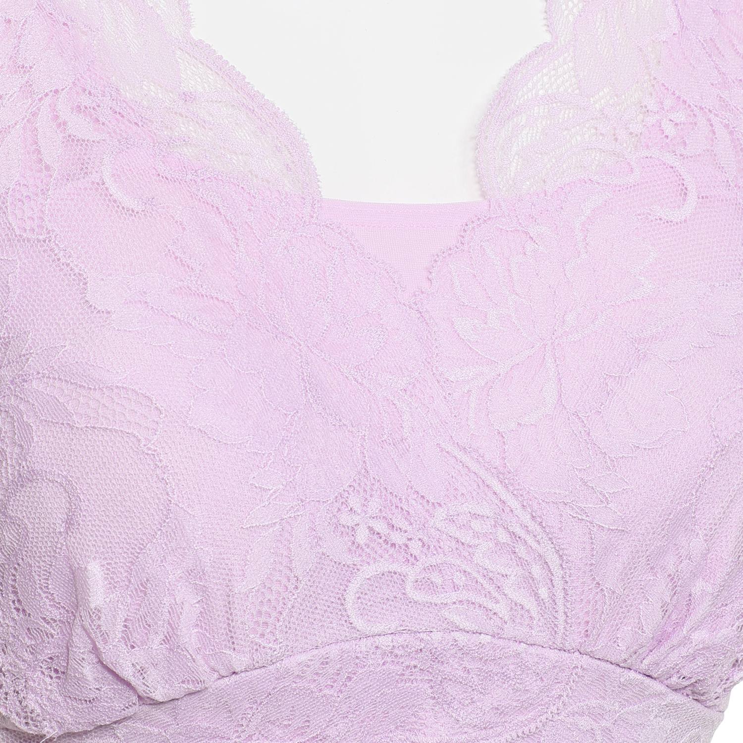 リエジャー 綿混 レーシーカップ付 インナー