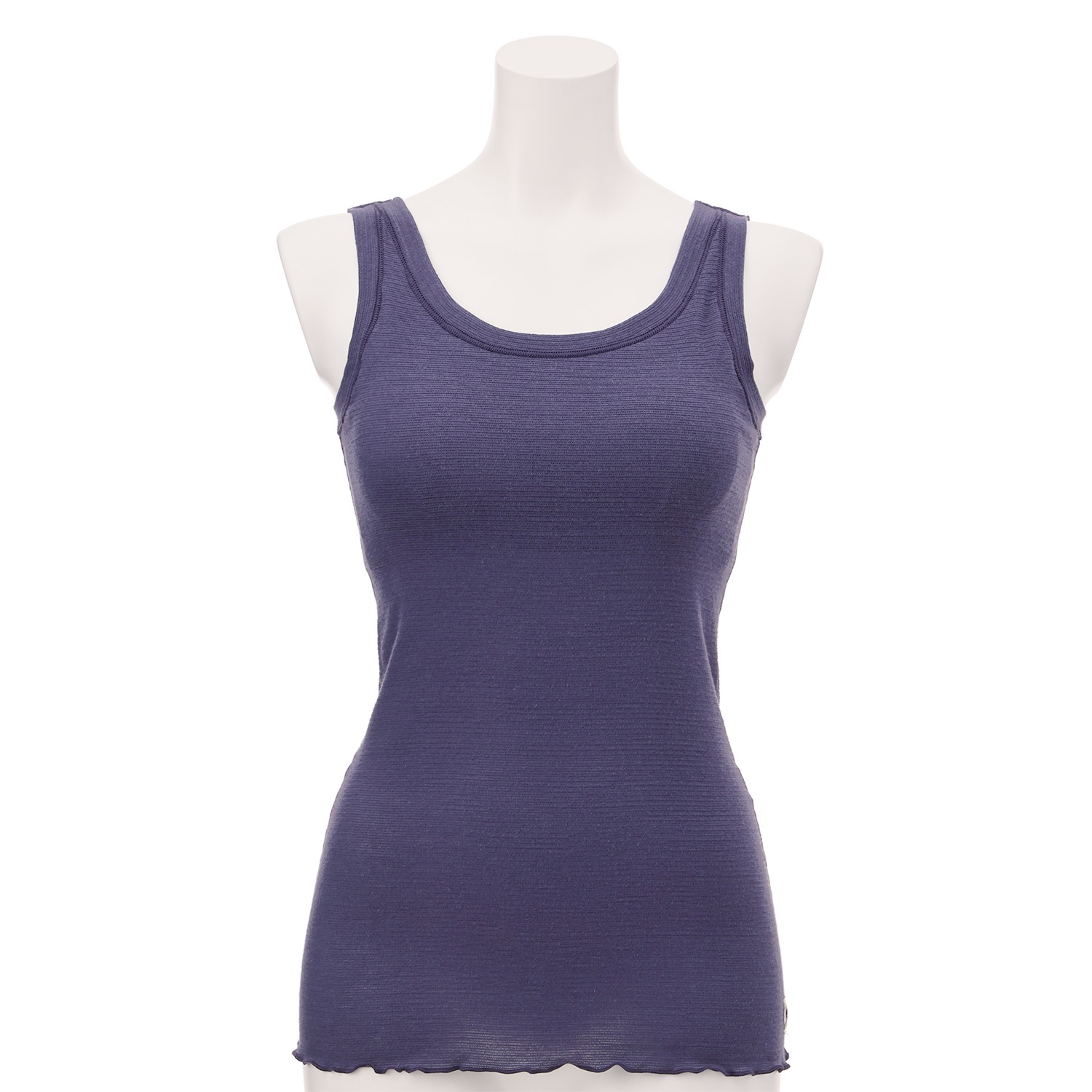 丸福ガーゼ 吸水速乾・抗菌防臭 綿モダール混 カップ付タンクトップ ２枚セット