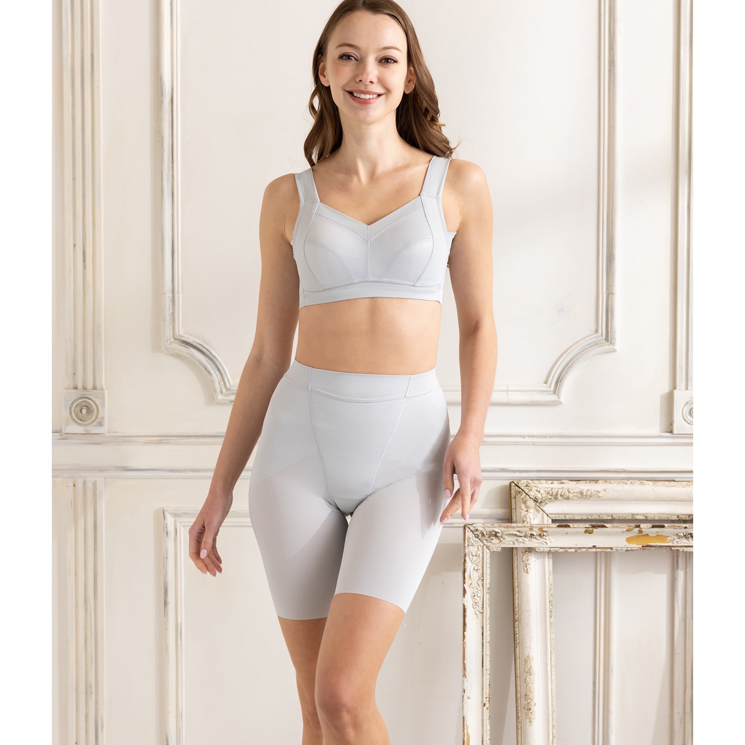 美人工房 ３６０度よくのびる！！ 接触冷感・抗菌防臭 ガードル２枚セット