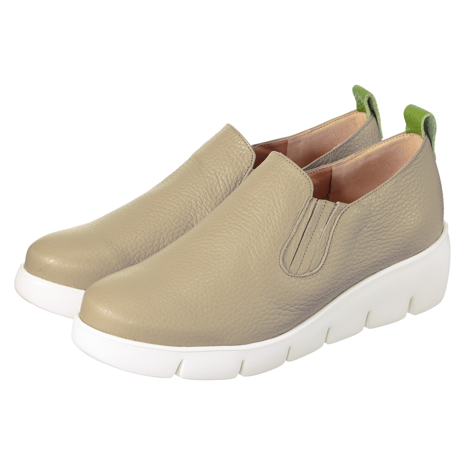 アルイトウ マストロット社製 イタリアンレザー 軽量厚底スリッポン