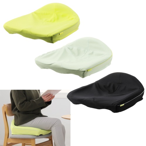 ＜ショップチャンネル＞ 西川 老舗寝具メーカーが開発！ 特殊形状で 快適な座り姿勢をサポート お尻のまくら Ｋｅｅｐｓ クッション画像